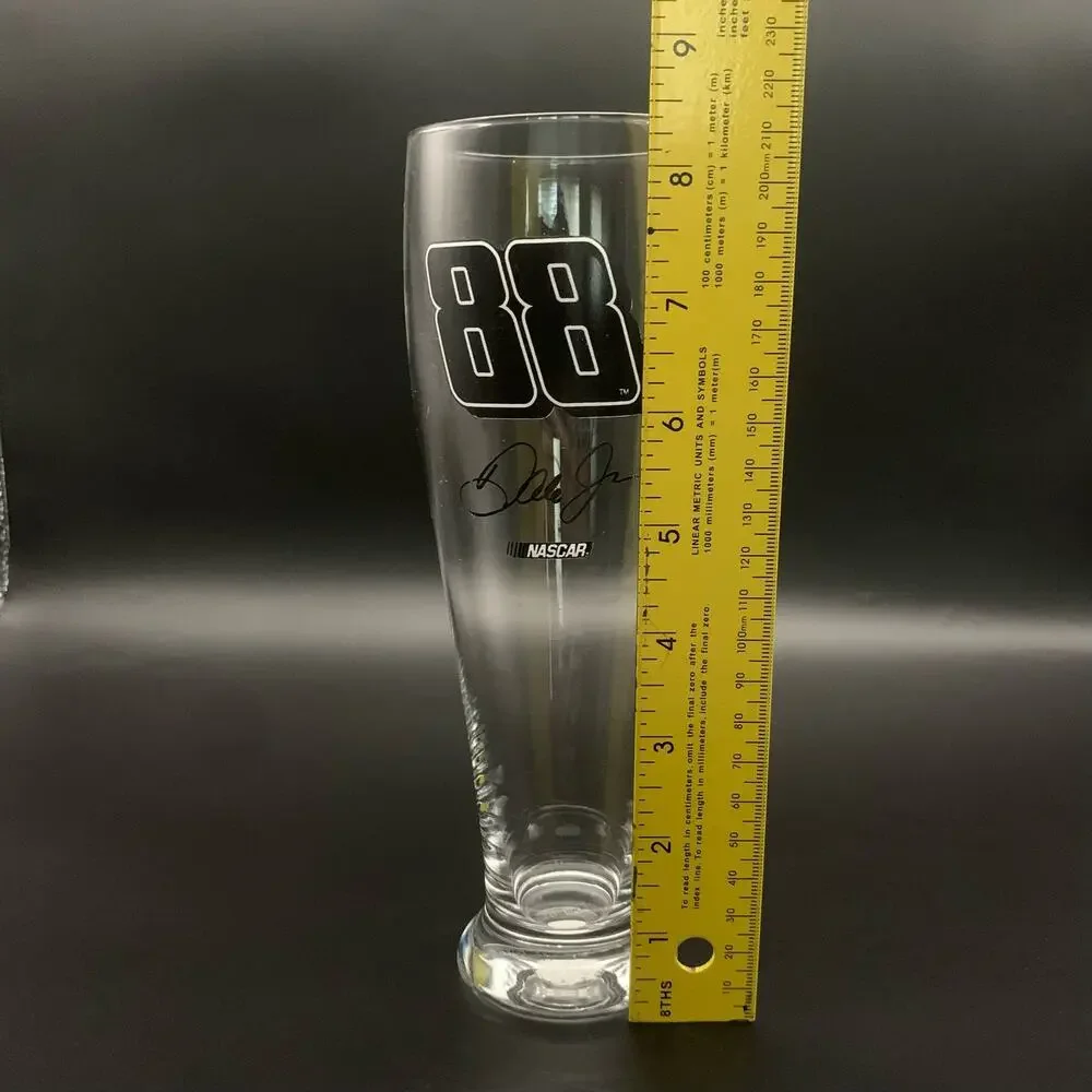 NASCAR Dale Earnhardt Jr. Pilsner Beer Glass Signature #88 Tall Cup Godinger